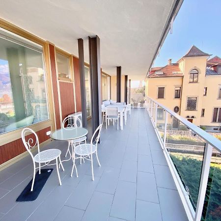 Appartamento Palazzo Di Vetro Luino Ngoại thất bức ảnh