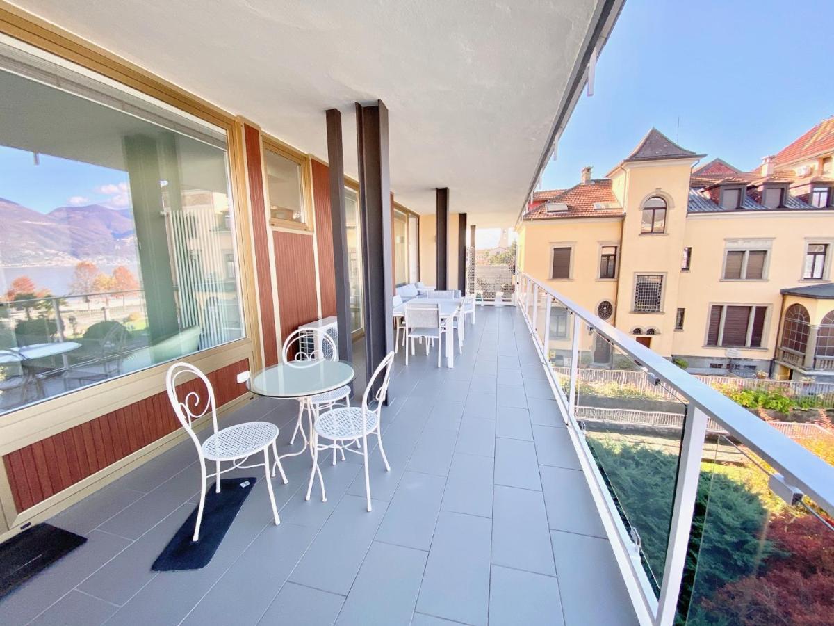 Appartamento Palazzo Di Vetro Luino Ngoại thất bức ảnh